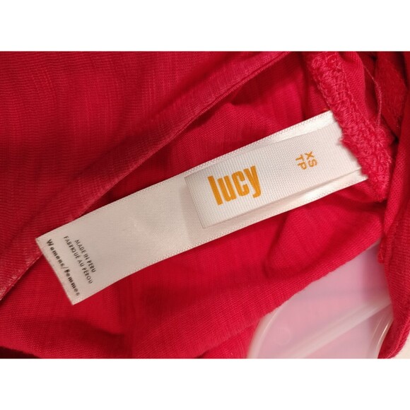 Lucy Womens Boho City Style Shirt Top Size XS Rose Color - Picture 7 of 7